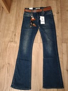 r.M/38 M.SARA damskie dżinsy FLARE dzwony 