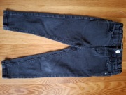 Spodnie jeansowe r. 82/86 wąskie