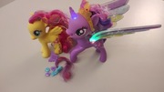 Hasbro My Little Pony Twilight Sparkle ruchome skrzydła świeci + Fluttershy