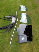 Szyby boczne listwy zgarniające uszczelki  Bmw X3 G01