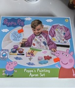 Zestaw kreatywny do malowania z fartuszkiem Świnka Peppa