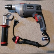 Wiertarka udarowa GRAPHITE 58G738 850W zestaw