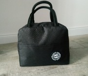 Torebka termiczna/ śniadaniówka - czarny/grafit