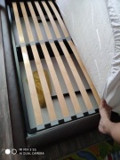 Łóżko z materacem z firmy Bodzio