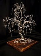 Drzewko z drutu, drzewo szczęścia, bonsai