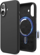 Etui Silikonowe iPhone 17 6.3” z MagSafe (Czarny)