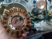 Alternator BMW F650 GS R13 00-07  cewki stojan stator F 650 Aprilia 650