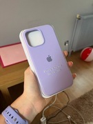 Case iPhone 16 pro max etui silikonowe nowe fioletowe plecki logo