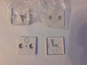 Płytka czołowa gniazd RTV Polo-Optima nowa