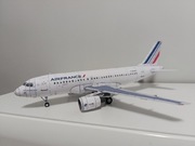 Model kartonowy airbus A319 Air France samolot skala 1:72 lotnisko. Zabawka