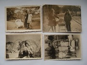 Wózki dziecięce z lat 40 tych -4 stare zdjęcia