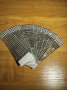 Obrączki na serwetki. Kolor srebrny 