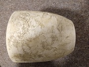 Donica ceramiczna duża - średnica 24cm, wysokość 25cm - ozdobna