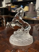 Szklany konik figurka