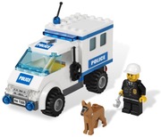 Lego City 7285 Patrol policji z psem - Police Dog Unit
