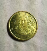 Moneta, Włochy, 10 Euro Cent, 2002