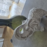 Dekoracyjna figurka słonia – styl boho / orientalny