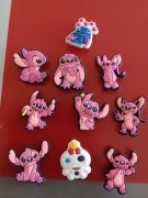 Przypinki Stich do butów crocsów typu crocs zestaw 