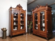 Śliczna ludwikowska witryna antyk 847/2025