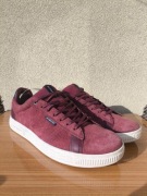 Zamszowe sneakersy Jack & Jones Bordowe Casual 44