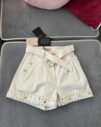 Piękne jeansowe szorty Twinset z dżetami damskie 38 M  denim premium