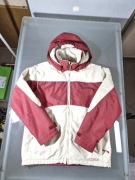 Kurtka Zimowa Reebok Rozmiar L Czerwono-Biała