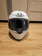 Kask AGV K5 white pearl, blenda, pinlock