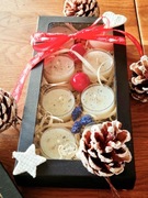 Świąteczne tealighty zapachowe - 8 szt