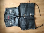 Kamizelka skórzana, motocyklowa, damska rozmiar S