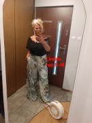 Spodnie Lindex- luźne ,swobodne, wygodne, rozm.S/M,wiskoza, stan idealny 