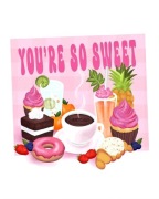 Plakat 30x30cm / "you're so sweet" 