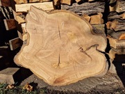 CZEREŚNIA 75/54/7,5cm Wysuszony Plaster Drewna Blat Stolik Żywica DIY 