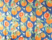 duży obrus z owocami, 180x130 obrus kolorowy boho