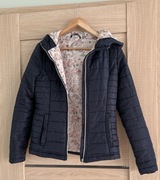 Puchowa, pikowana kurtka