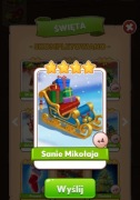 Sanie Świętego Mikołaja z kolekcji Święta 