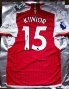 AUTOGRAF koszulka Kiwior Arsenal 2024 Premier League