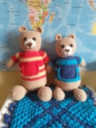 Miś szydelkiem robiony