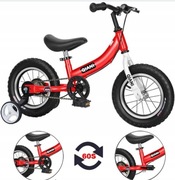 Qiani rower 2w1. Rowerek biegowy i rowerek z pedałami  14 cali 