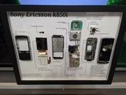 Sony Ericsson k850i Ramka, prawdziwy telefon, nie atrapa