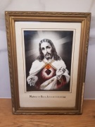 Obraz Najświętsze Serce Jezusa Błogosław Nam Lata 70