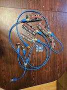 Riser 009S pci-e x16  usb 3.0 5szt + adapter 1-4