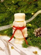 Świeczka sojowa dziadek do orzechów święta upominki Boże narodzenie prezent