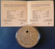 BIAŁORUS 20  RUBLI  Ag  2009 DZIADEK DO ORZECHÓW BU  