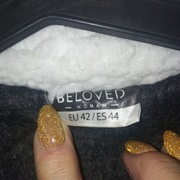 Płaszczyk jesienny z dzianiny