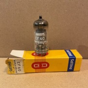 EF40 - Philips - Lampa Elektronowa - Pentoda - NOS - Rimlock