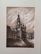 akwarela-ratusz poznański