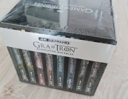 Gra o Tron Kompletna Kolekcja S1-8 (Deluxe) (steelbook) [33xBlu-Ray 4K]
