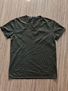 Y.Two Jeans Koszulka T-shirt Rozmiar XL kolor Brąz/Zielony