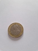 Moneta Wielka Brytania 2016 2 funty Britannia