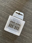 Pudełko pojemnik na akumulatorki AA AAA